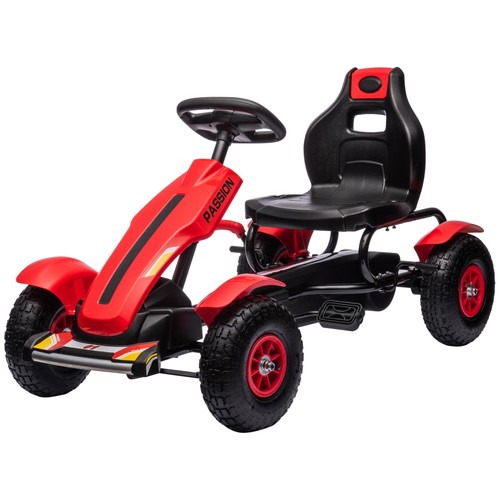 Homcom children pedal kart - pedal,