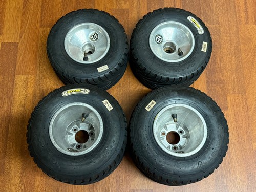 Kart wheels rims tyres - 4x,